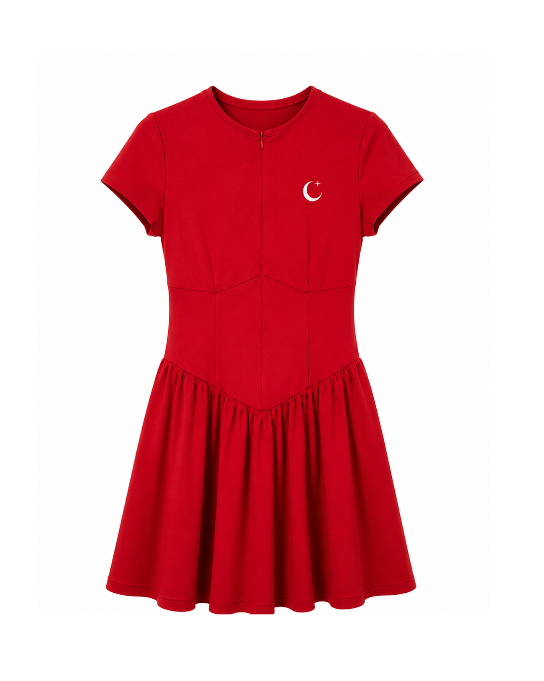 Aura Noir Dress – Casual Dress with Built-In Shorts