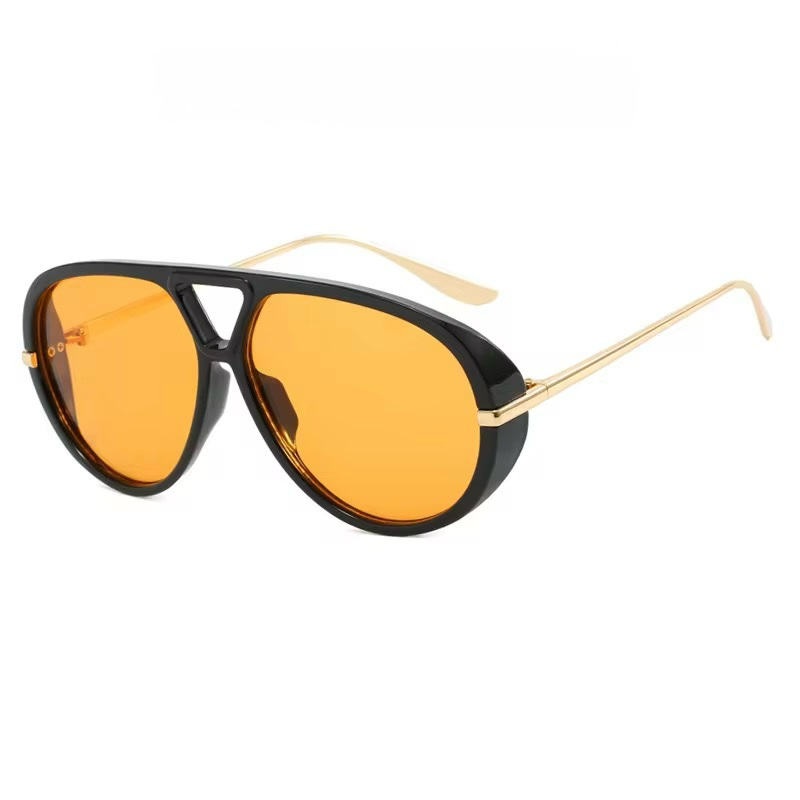 Aviator Sunnies – Classic Round Metal-Frame Sunglasses